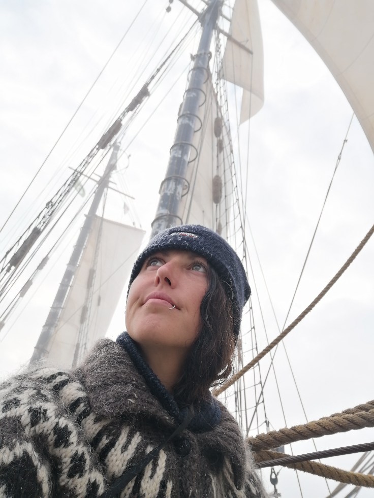 Podcast #Mensch, Peggy Merkur – Transport mit Wind statt&nbsp;Schweröl